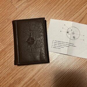 NEW Vintage Rare Mary Kay Desktop Analog Clock Business Card Holder B111